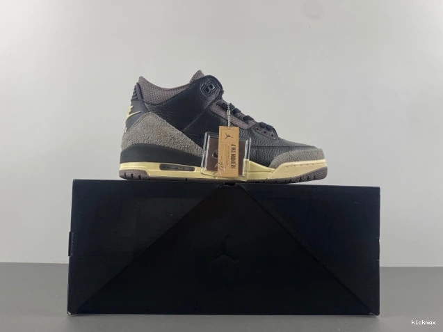 Rep MAX Ma A x Black Jordan FZ4811-001 Maniere Air 3 0726